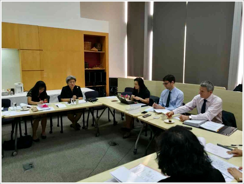 ﻿กรมบังคับคดีเข้าร่วมประชุมทางเทคนิคเพื่อรับฟังและพิจารณาร่วมในร่างรายงานฉบับสมบูรณ์ผลการศึกษาและแนวทางการแก้ไขปรับปรุงกระบวนการบังคับคดีล้มละลายและฟื้นฟูกิจการของไทย